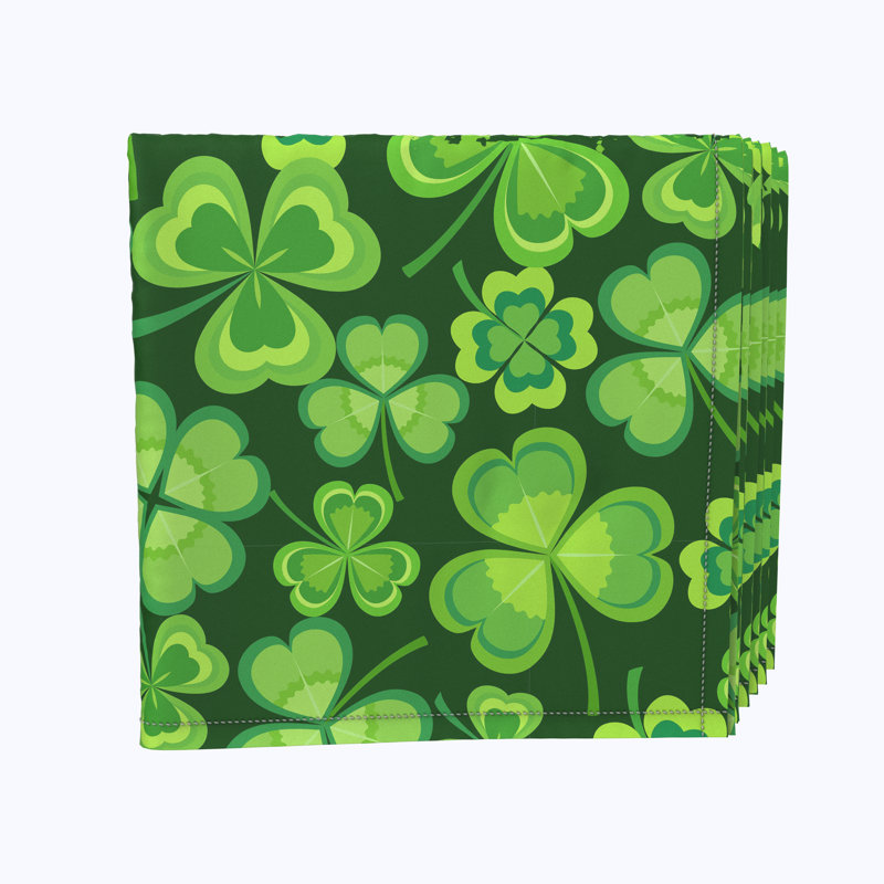 Moskell Polyester Floral Square Napkin