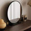 Coiffeuse avec miroir lumineux, 6 tiroirs