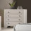 Mobilier de chambre à coucher 1 pièce 4 tiroirs