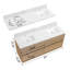 Meuble-lavabo mural 60 po-207522640