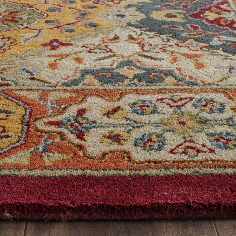Balthrop Hand Tufted Wool Oriental Rug