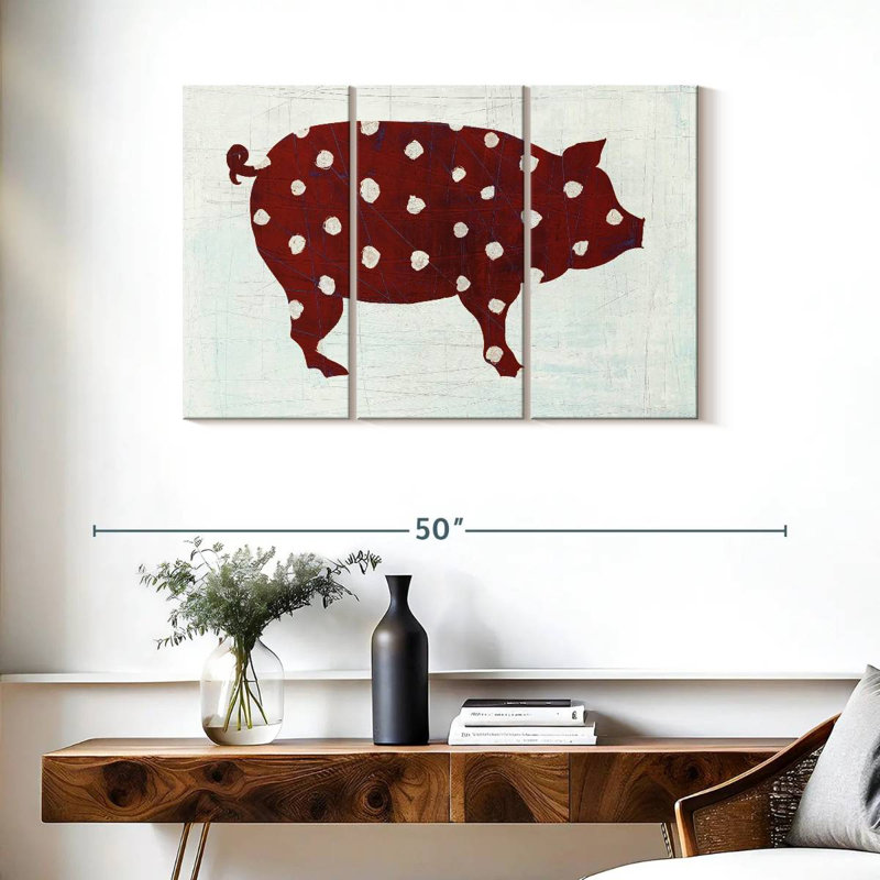 Brampt Modern Americana Farm II, H 24 po x l 38 po