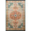 Tapis intérieur / extérieur en polypropylène tissé à la machine de couleur orange Samuela
