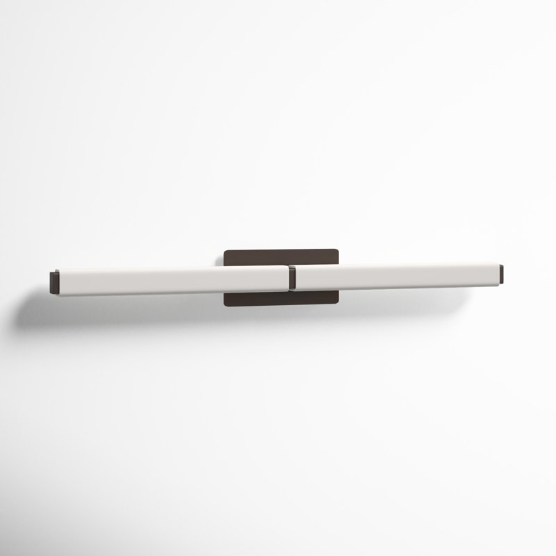 Erby LED Flush Mounted Sconce, 5" H x 39" W x 3" D, Bronze, 3000K
