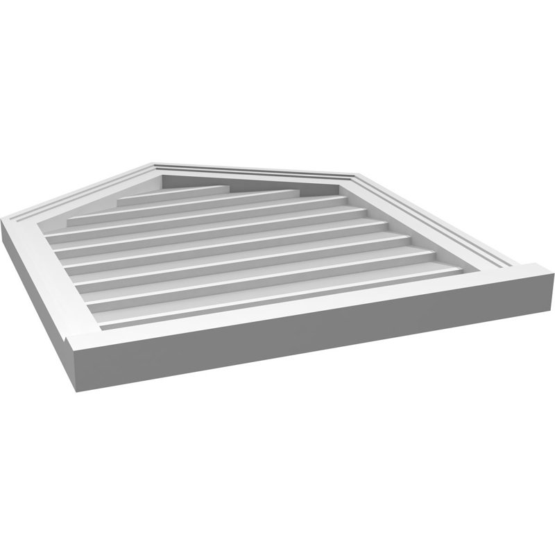 Ventilateur à pignon en uréthane non-fonctionnel Signature, H 28 po x l 24 po x P 2 po