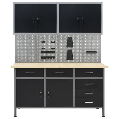 7 Piece Metal Complete Storage System