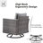 Ben 2 - Person Patio Conversation Set with Cushions-125600334