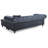 Nola Velvet L-Shaped Sectional Reversible-1393727351