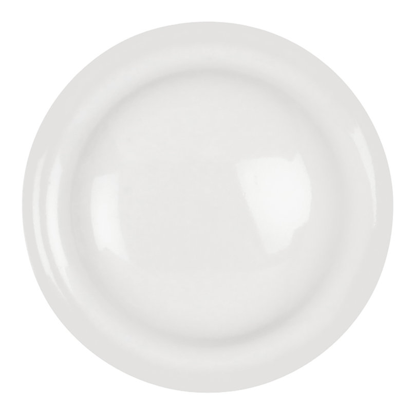 Conquest 1 3/8" Diameter Mushroom Knob, White