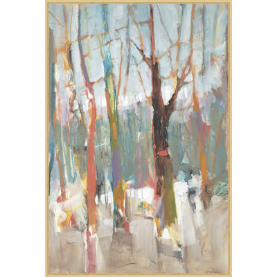 Vivid Woodlands 1 Framed Print Canvas