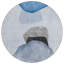 Tapis extérieur rond 8 po