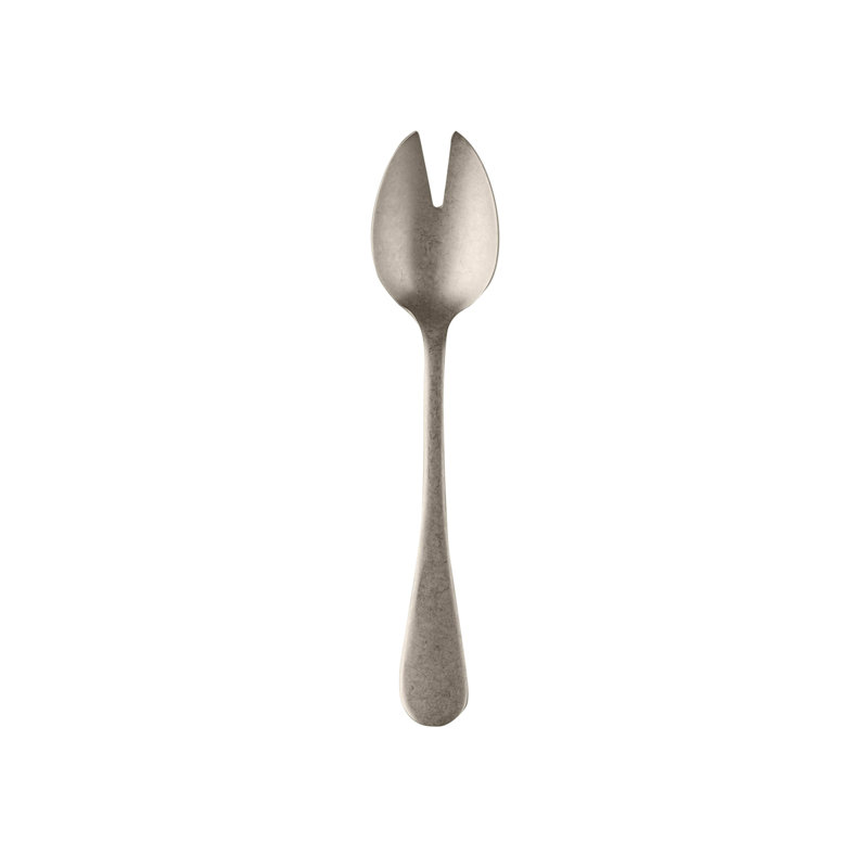 Natura Stainless Steel Salad Servers, Champagne
