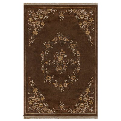 Tapis oriental en laine touffeté à la main Aubusson