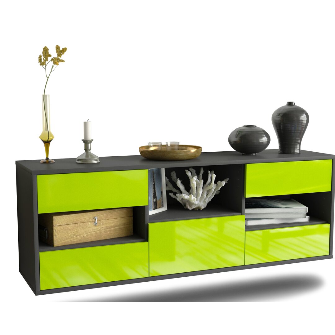 Noselli TV Stand Entertainment Unit green