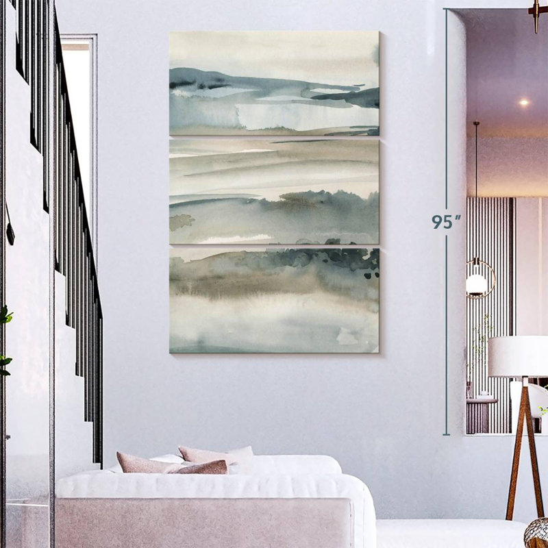 Avery Foggy Horizon I, 74" H x 48" W