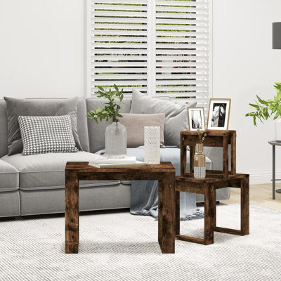 Alexzandrea Nesting Tables 3 Pcs Chipboard