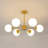 Yoonus 6 - Light Dimmable Sputnik Chandelier