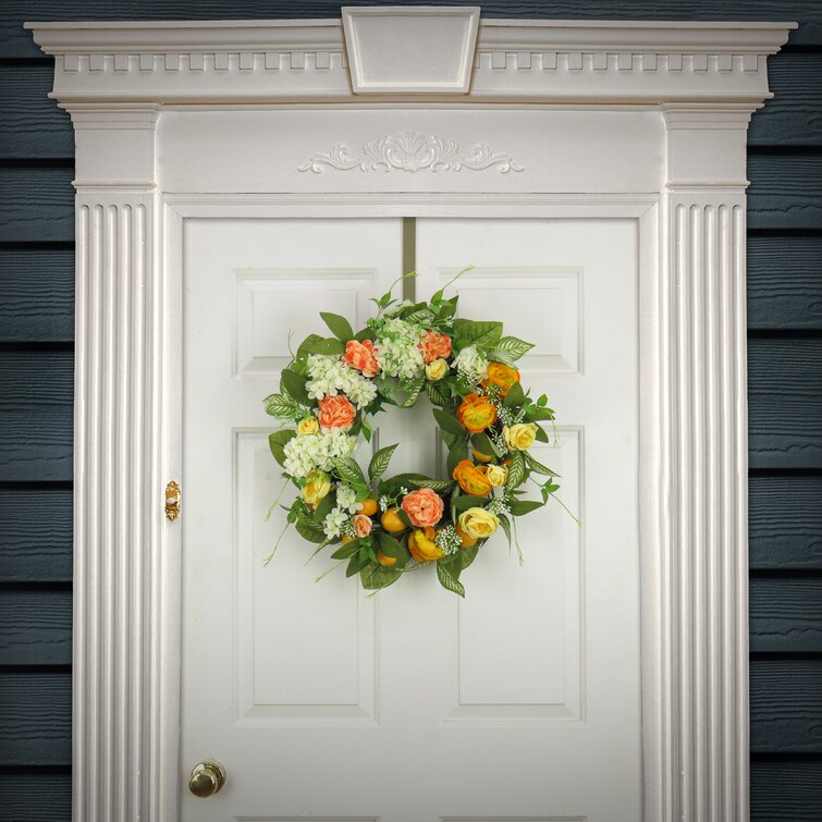 Primrue Lemon/Floral Foam Wreath