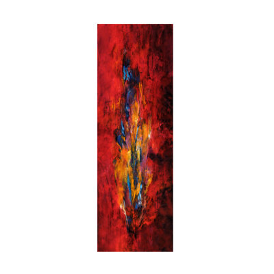 Art mural sur toile tendue - Aleta Pippin 'Upward Reaching 1', art mural pour salon, chambre à coucher ou bureau - 6 x 19