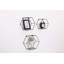 Tablette flottante hexagonale