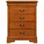 Commode 4 tiroirs, chêne-97137377
