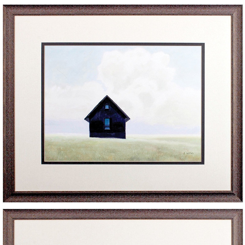Ensemble d'art mural encadré «Lonely Landscape»