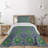 Traditional Polyester Damask Coverlet