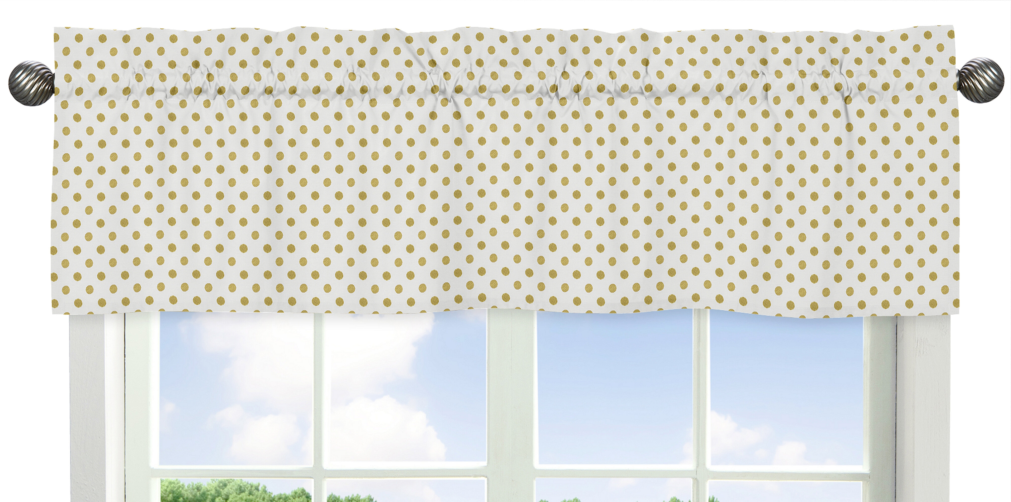 https://assets.wfcdn.com/im/90092179/compr-r85/3888/38888738/amelia-polka-dots-cotton-tailored-54-w-window-valance-in-gold-and-white.jpg