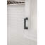 Poignée d'armoire hybride de centre à centre noir hybride 3 pouces (76 mm) - paquet de 25-111778122-111778121