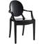 Fauteuil de salle à manger noir Casper-844510916