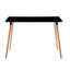 Solid Wood Base Writing Desk-548874706
