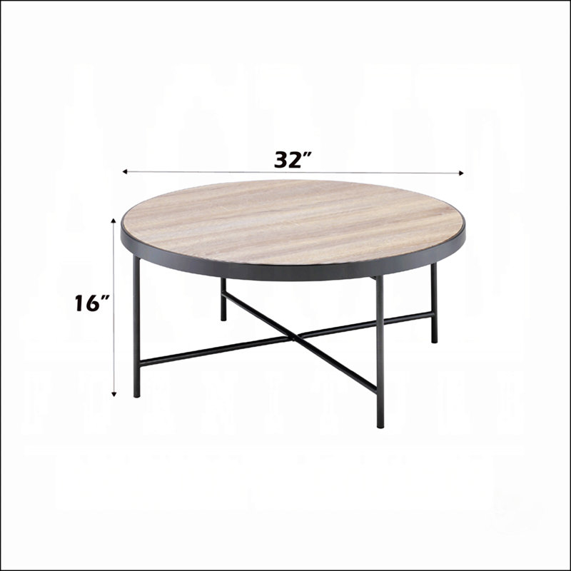Table basse de style industriel