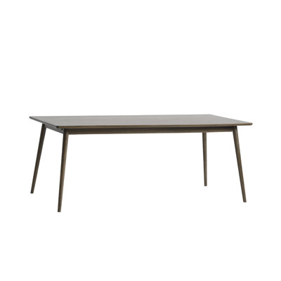 74.8" Solid Oak Dining Table