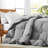 Soft All-Season Down Feather Fiber Comforter - Cozy, Fluffy Duvet Insert with Corner Tabs for Secure Fit-235738314-164652640