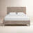 Lizzie Wicker / Rattan Sleigh Bed-2144181266