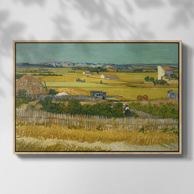 Les Vessenots in Auvers, 1890-Vincent van Gogh-Framed Gallery Wrapped Canvas