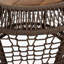 Table d'appoint ronde en bois d'acacia avec structure en corde tissée grise, plateau en teck, capacité de 150 lb, aucun assemblage requis, table d'appoint résistante aux intempéries pour le salon de patio
