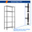 Tablettes métalliques réglables, étagères de rangement en métal-1297560074-1285880099