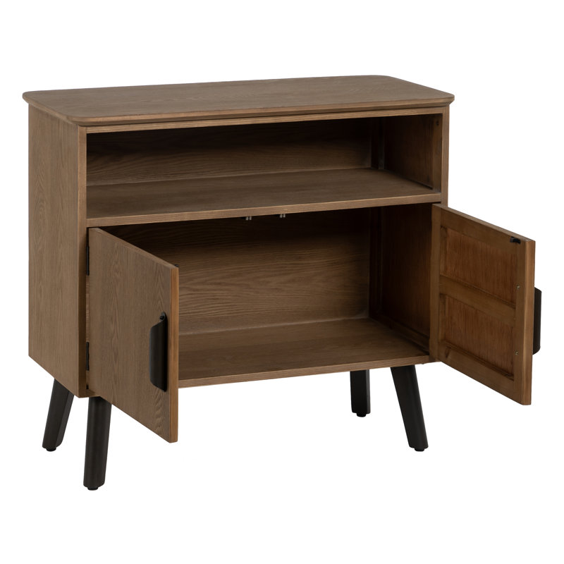 Varda Solid Wood 2 - Door Rectangle Accent Cabinet