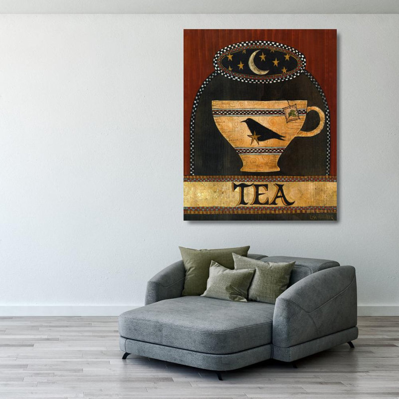 Tasse de thé, H 24 po x l 19 po