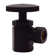 Round Handle Angle Stop Shut Off Valve, 1/2" IPS Inlet with 3/8" Compression Outlet