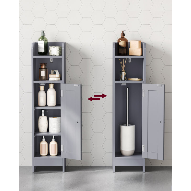 Kian Mounting / Installation Required Bathroom Cabinet, Dove Grey