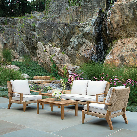 Hadley Outdoor 2 - Seat Loveseat, Oat, Hadley Hemp