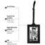 Mini cadres 2 x 3, noir-1124759783