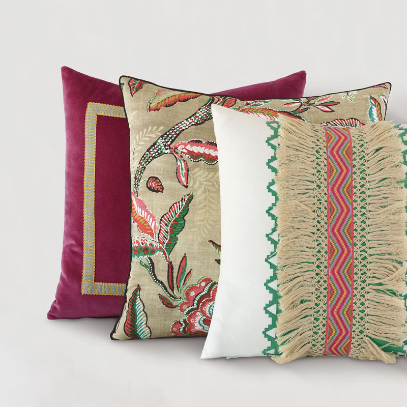 Tresco Square Pillow Cover & Insert