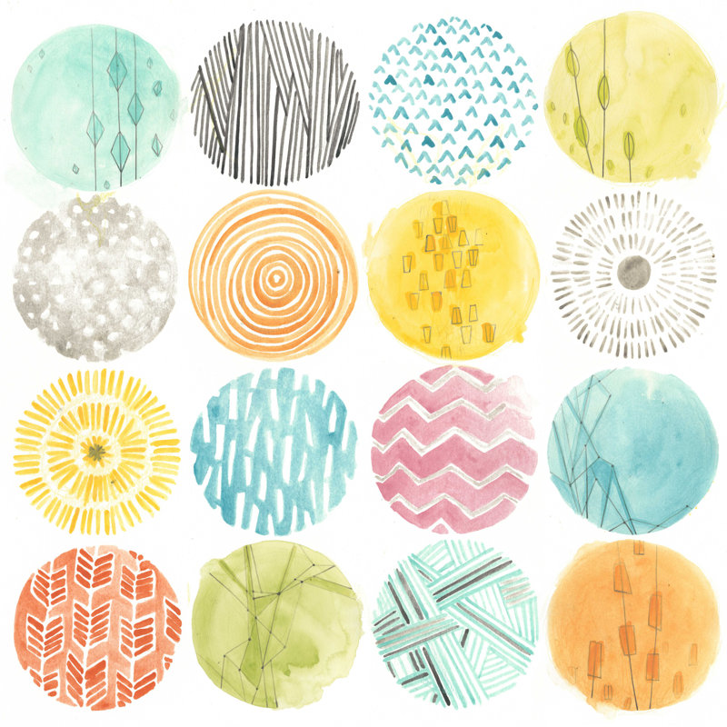 Motif Pop II, H 12 po x l 12 po x P 1,25 po