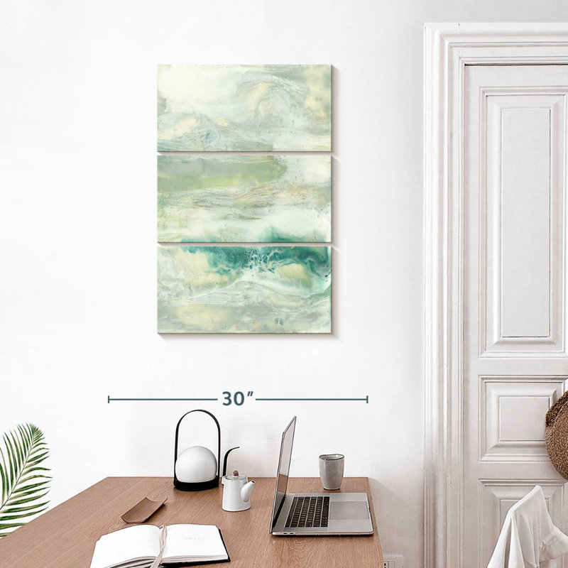 Serene Seafoam I, H 32 po x l 20 po