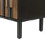 Buffet 47,24 po à 3 portes avec motif en bois droit-131639147