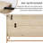 63" W Ribbed Sideboard with Drawers-440566584