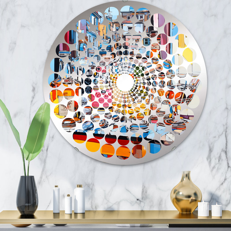 Elghomari Circle Mirror, 31.4" x 31.4"